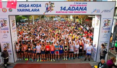 14. Uluslararası Adana Kurtuluş Yarı Maratonu tamamlandı