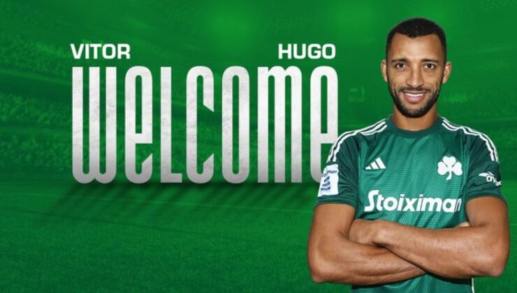 Vitor Hugo Fatih Terim yönetimindeki Panathinaikos’a transfer oldu