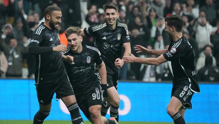 Beşiktaş üç puanı üç golle aldı