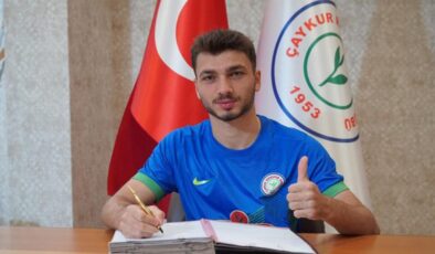 Çaykur Rizespor’dan Remzi Kolcuoğlu’na profesyonel sözleşme