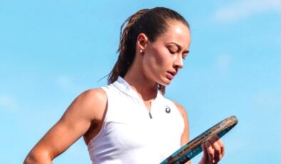 Milli Tenisçi Zeynep Sönmez WTA’de ana tabloya yükselen ikinci Türk kadın sporcu oldu