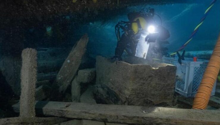 180 yıllık gemi enkazında yüzlerce su altı hazinesi bulundu