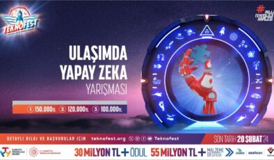 TEKNOFEST Ulaşımda Yapay Zeka Yarışması’na başvurular devam ediyor