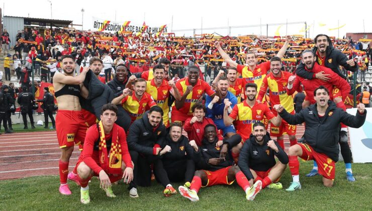 Göztepe emin adımlarla Süper Lig’e ilerliyor