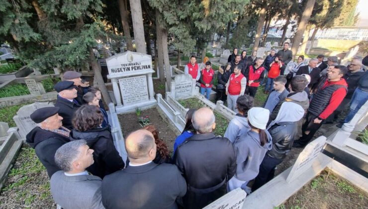 Kırkpınar’ın efsanesi “Tekirdağlı Hüseyin Pehlivan” anıldı