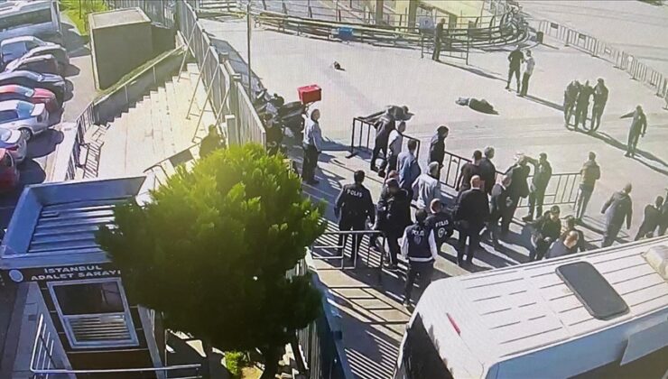 İstanbul Adliyesi önündeki meydanda silahla ateş açıldı: 2 kişi öldü, 2’si polis 3 kişi yaralandı