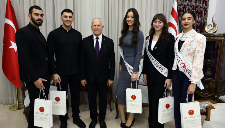 Töre, 2023 Miss Kuzey Kıbrıs ve Bay Kuzey Kıbrıs finalistlerini kabul etti