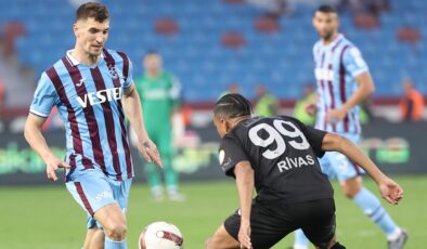 Trabzonspor’da Meunier ilk kez ilk 11’de