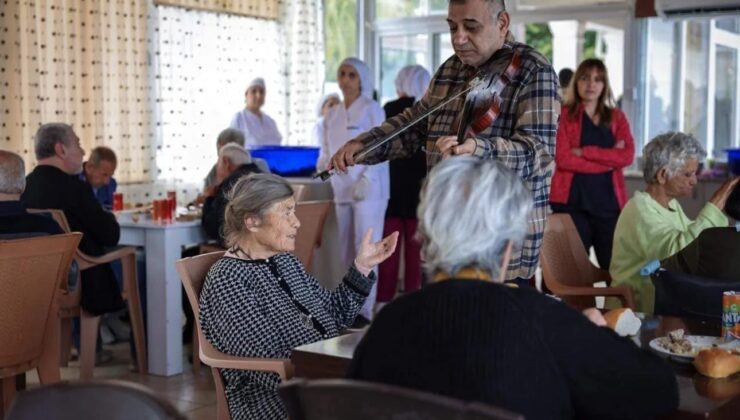 Lapta Huzurevi’ndeki yaşlılara anlamlı etkinlik