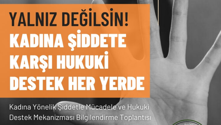 Barolar Birliği, “Kadına Yönelik Şiddetle Mücadele ve Hukuki Destek Mekanizması” konulu bilgilendirme toplantıları düzenliyor