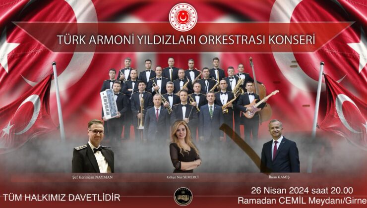 Türk Armoni Yıldızları Orkestrası cuma günü Girne’de konser verecek