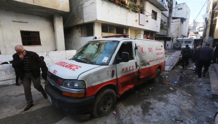 Batı Şeria’da İsrail ateşi sonucu Filistinli ambulans şoförü öldü