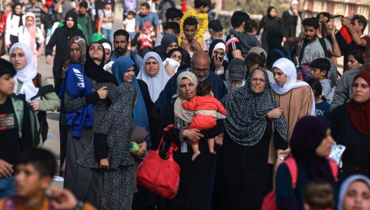 İsrail saldırıları nedeniyle Refah’tan göç etmek zorunda kalan Filistinlilerin sayısı 630 bini geçti