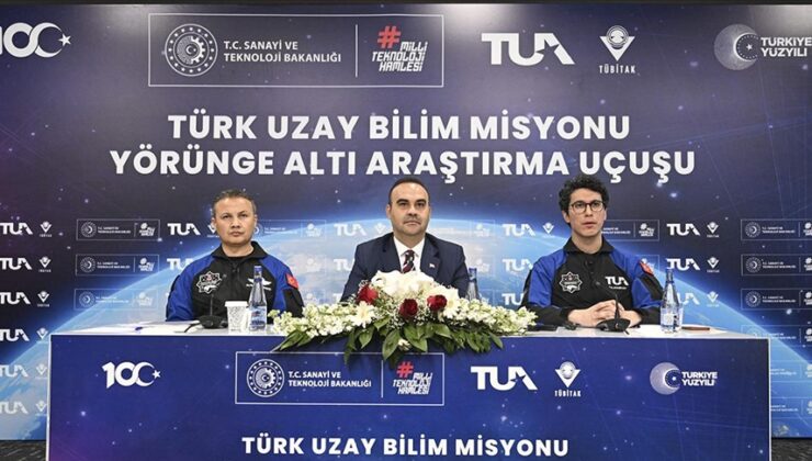 Türkiye’nin ikinci astronotu Atasever, yörünge altı araştırma uçuşunu 8 Haziran’da gerçekleştirecek