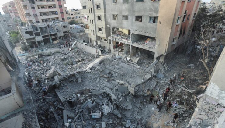 İsrail’in gece boyu Gazze’ye düzenlediği saldırılarda ölen ve yaralananlar oldu