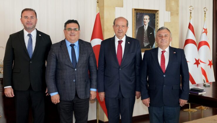 Cumhurbaşkanı Tatar, YÖDAK Başkanı Prof. Dr. Hocanın’ı kabul ederek görüştü