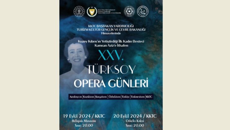 TÜRKSOY Opera Günleri 19 Eylül’de başlıyor