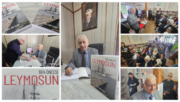 “1974 Öncesi Leymosun” adlı kitabın imza ve tanıtım günü etkinliği Girne’de gerçekleştirildi